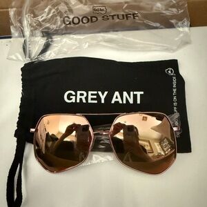 Grey Ant Rose Gold Sunglasses